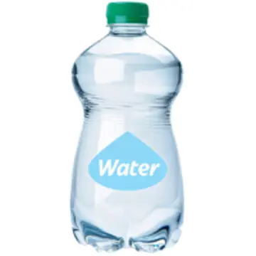 Water bottle easy read
