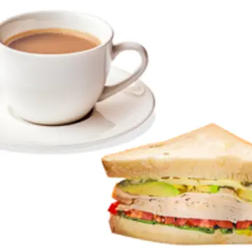 Tea And Sandwich easy read