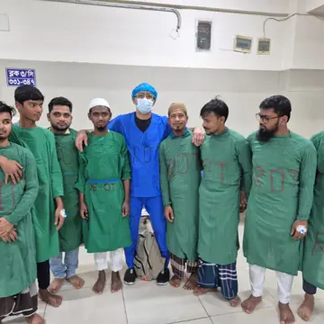 Surgical team photo