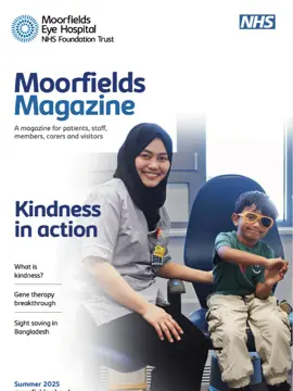 Moorfields Magazine cover 2025