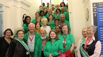 Friends of Moorfields team