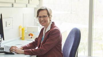 Photo of smiling consultant