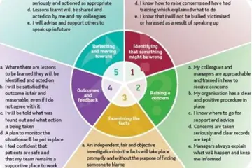 Freedom to speak up infographic