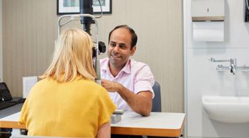 Mr Romil Patel in consultation